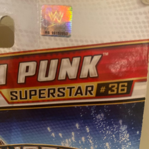 WWE World Champions CM Punk (2013) Mattel Superstar #36 Figure - Picture 9 of 9